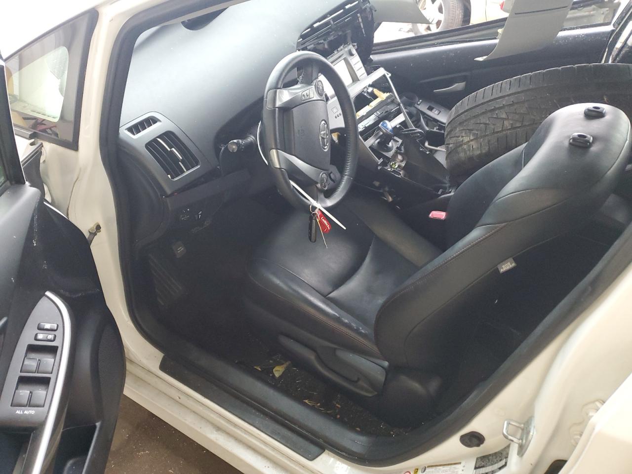2013 Toyota Prius VIN JTDKN3DU7D5576590 Copart auction photo, all over damage thumbnail 8