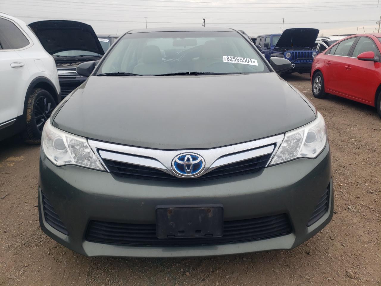 2014 Toyota Camry VIN 4T1BD1FK2EU126786 Copart auction photo, rear end damage thumbnail 5
