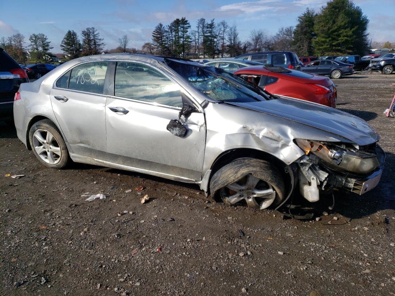 2009 Acura TSX VIN JH4CU26689C019852 Copart auction photo, all over / mechanical damage thumbnail 4