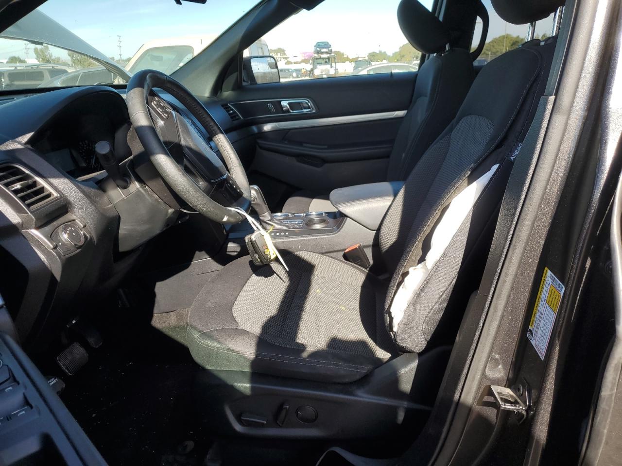 2019 Ford Explorer VIN 1FM5K7D82KGA09572 Copart auction photo, front end / side damage thumbnail 7