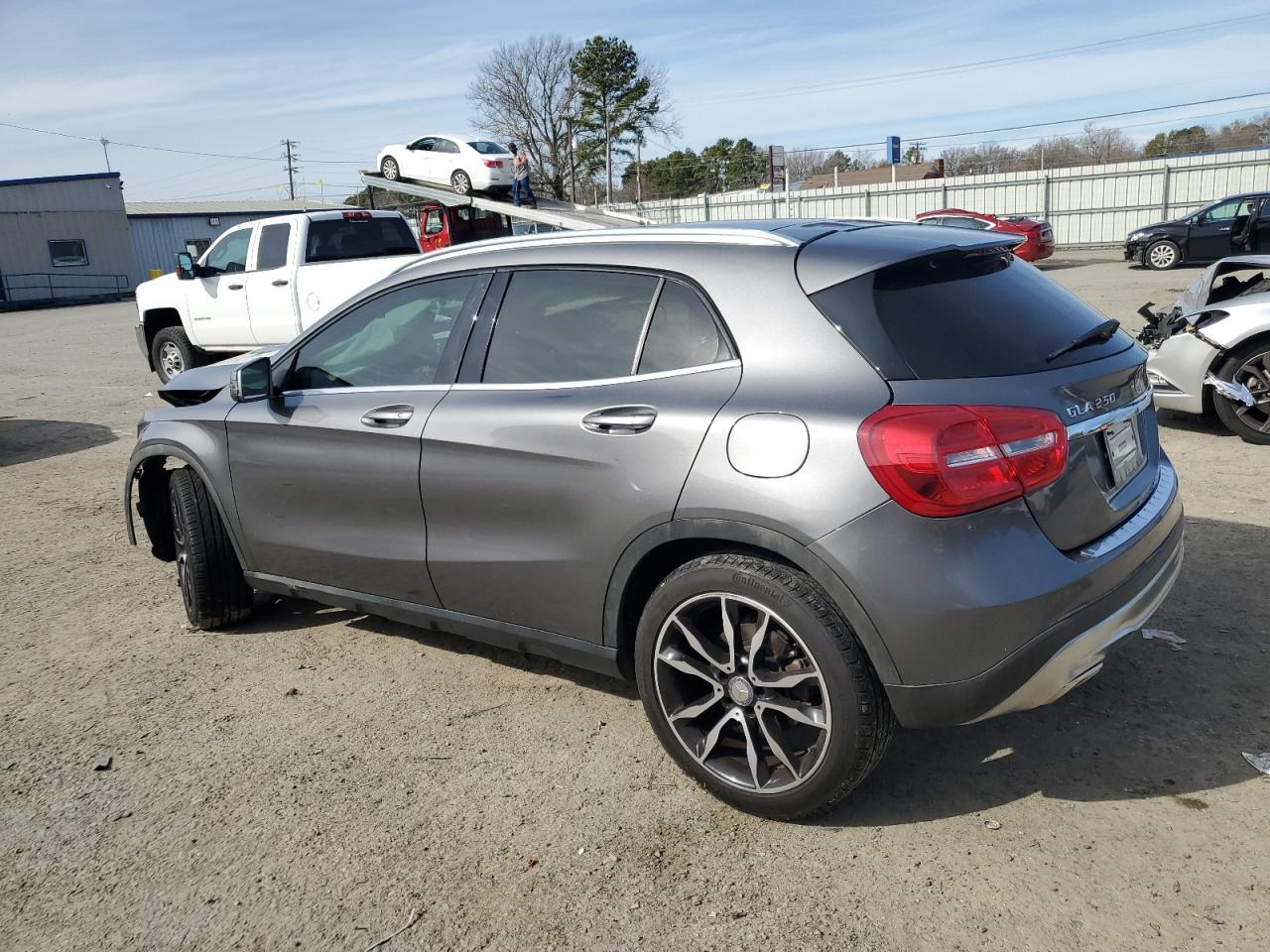 2016 Mercedes-Benz GLA-klasse VIN WDCTG4EB6GJ218159 Copart auction photo, front end damage thumbnail 2