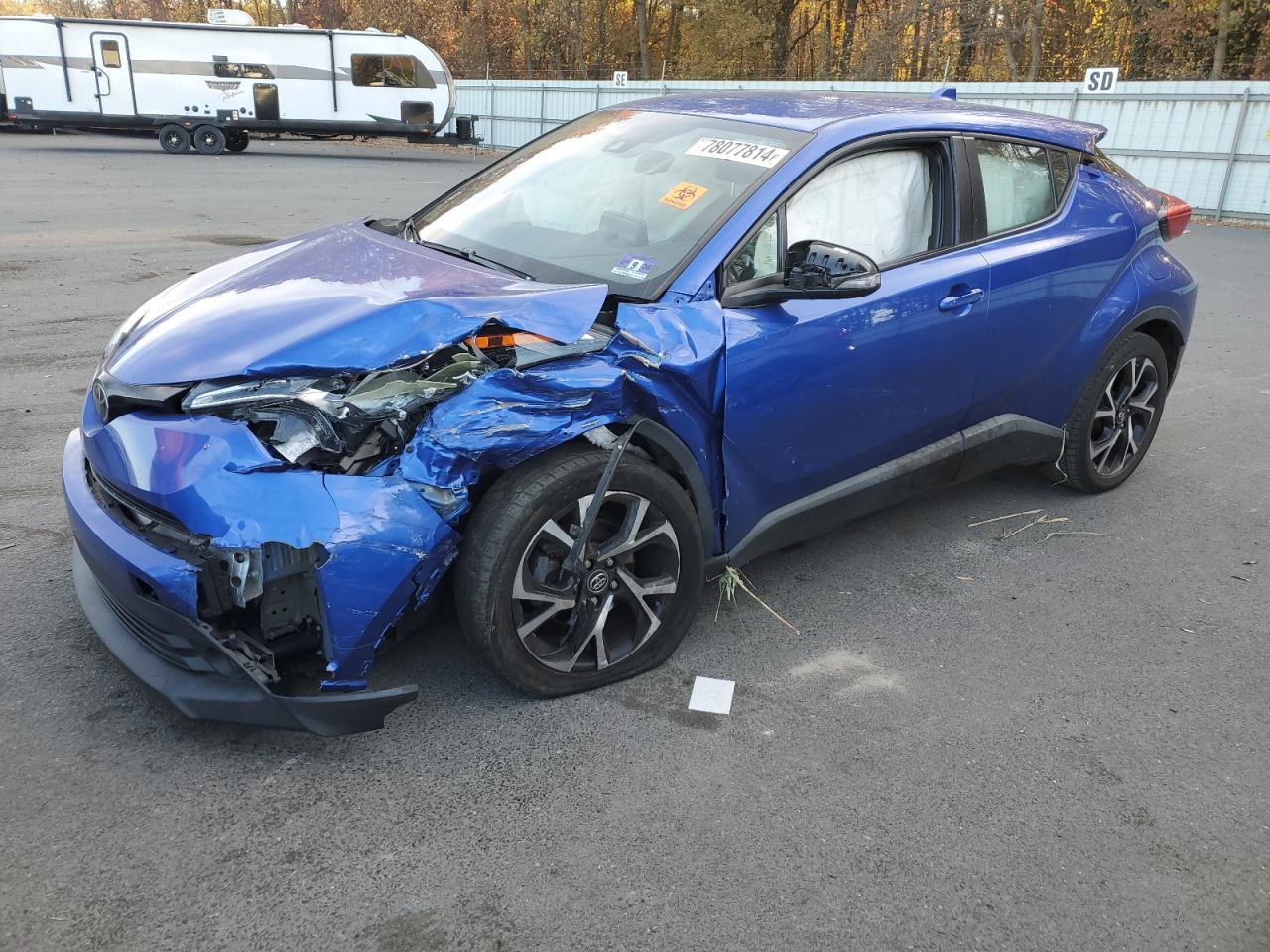 2019 Toyota C-HR VIN NMTKHMBX6KR075481