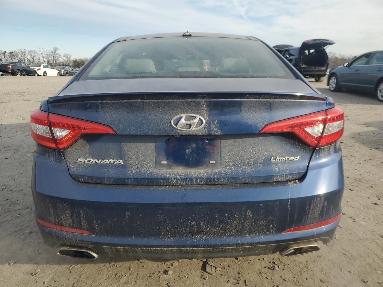 2015 Hyundai Sonata VIN 5NPE34AF8FH112290 Copart auction photo, side / minor dent/scratches damage thumbnail 6