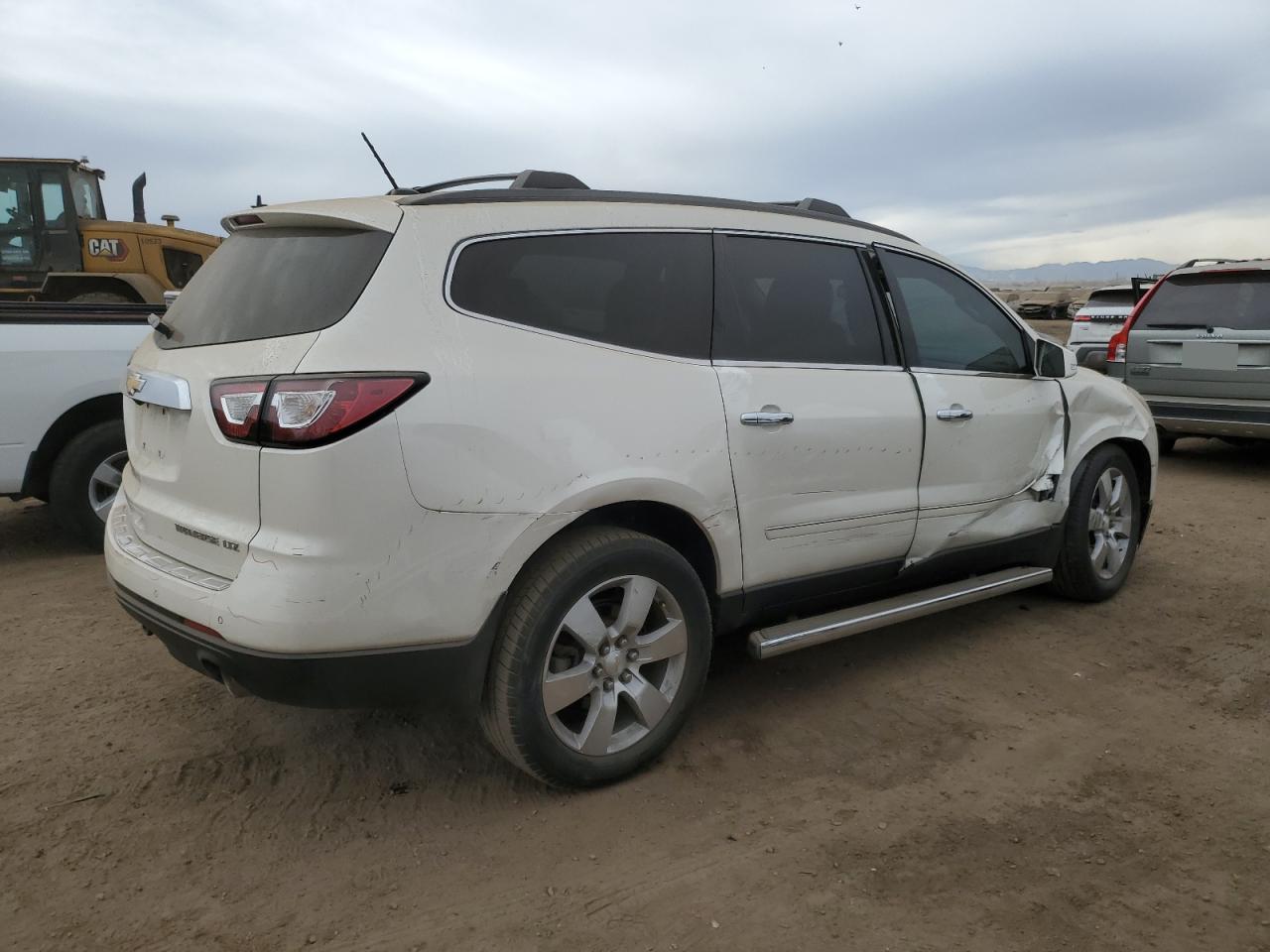 2015 Chevrolet Traverse VIN 1GNKVJKD0FJ217770 Copart auction photo, all over damage thumbnail 3