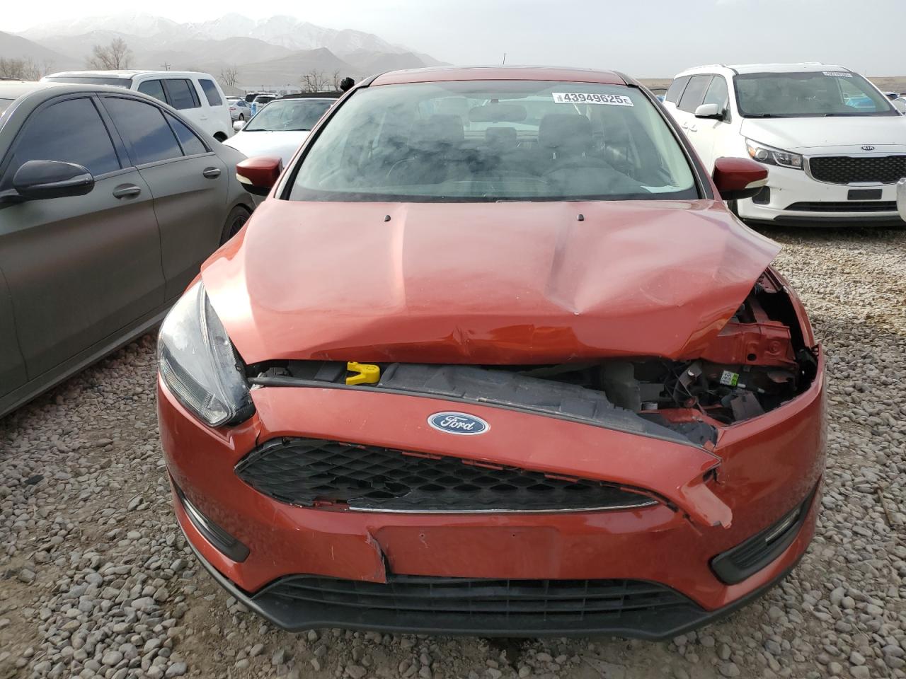 2018 Ford Focus VIN 1FADP3H29JL240903 Copart auction photo, front end damage thumbnail 5