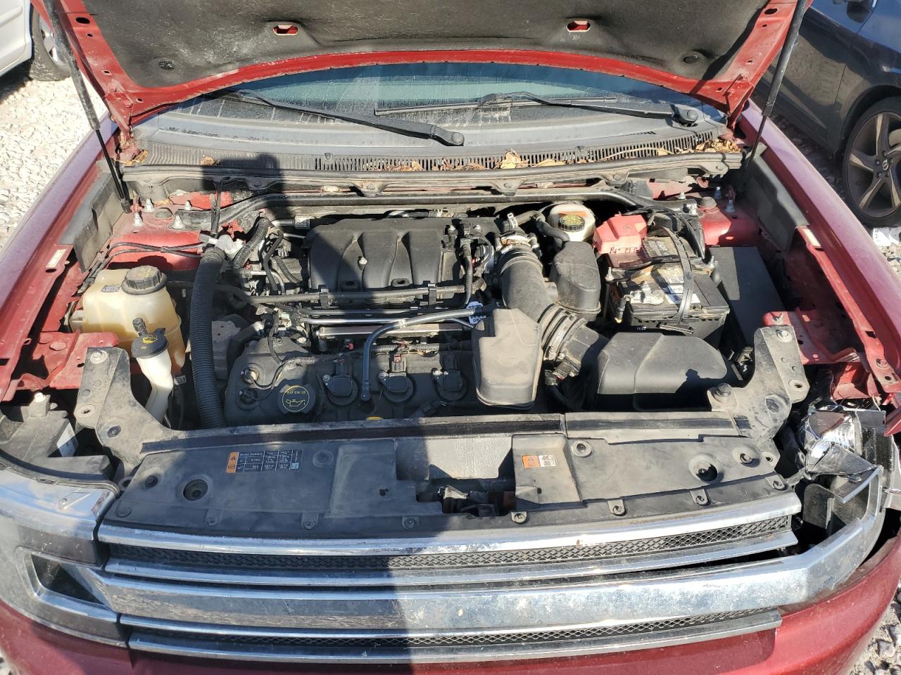 2015 Ford Flex VIN 2FMGK5C84FBA20066 Copart auction photo, side damage thumbnail 12