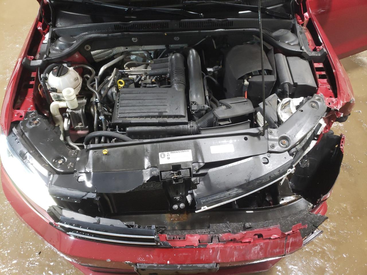 2017 Volkswagen Jetta VIN 3VW2B7AJ0HM266305 Copart auction photo, front end damage thumbnail 11