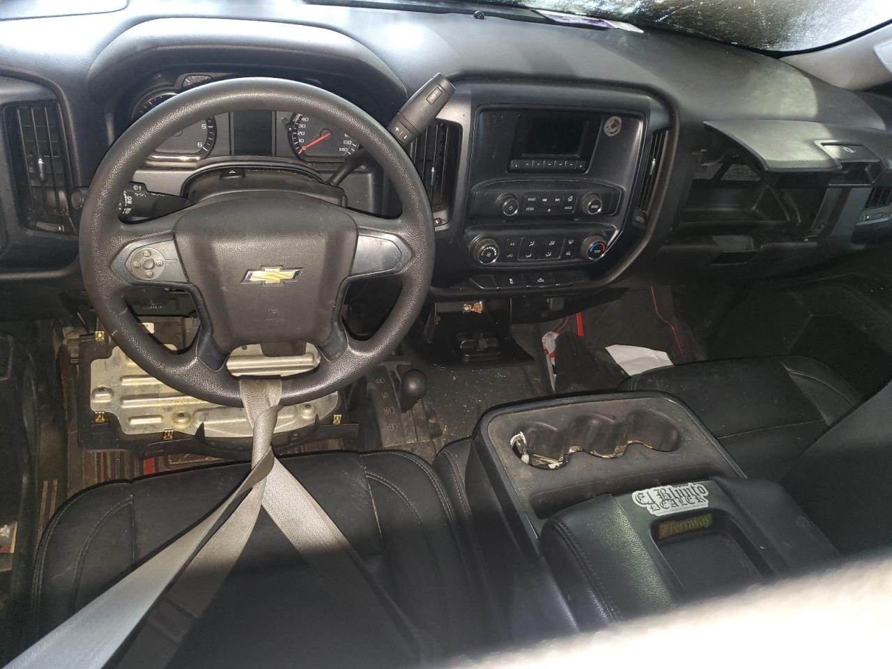 2014 Chevrolet Silverado VIN 1GCVKPEH9EZ418261 Copart auction photo, burn damage thumbnail 8