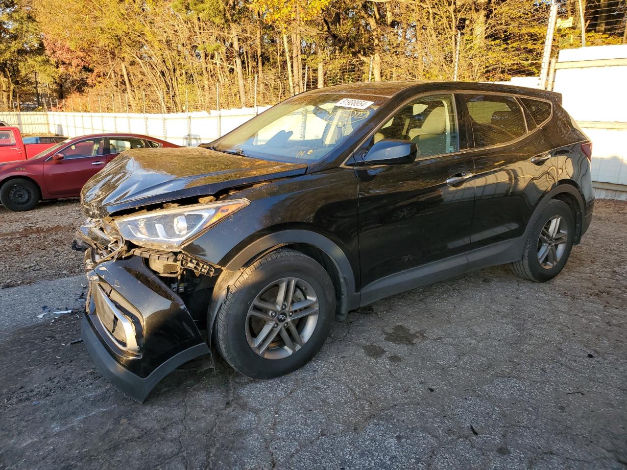 2018 Hyundai Santa Fe VIN 5NMZT3LB5JH089000