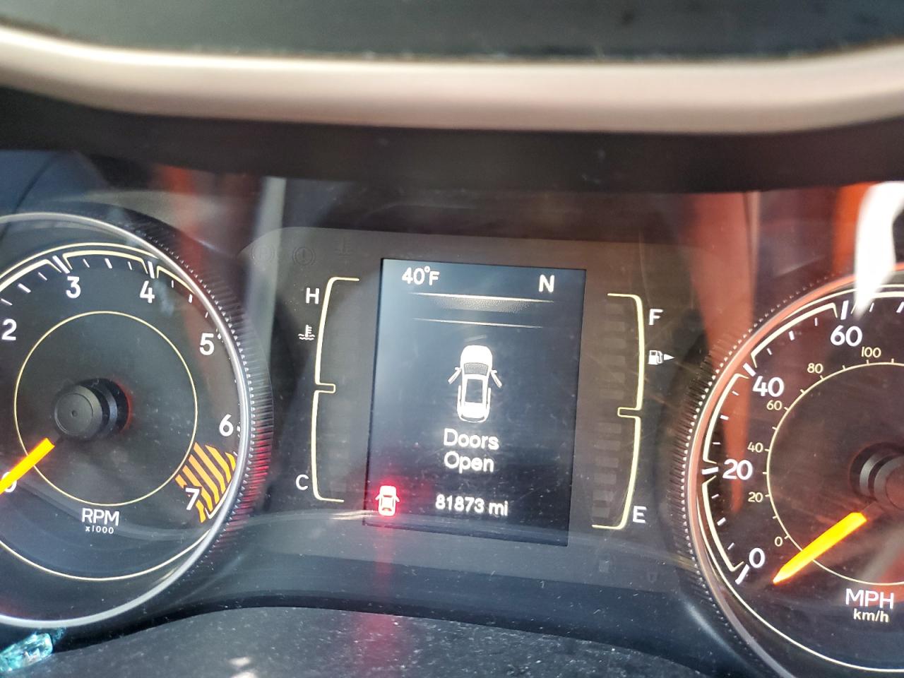 2015 Jeep Grand Cherokee VIN 1C4PJLAB7FW547060 Copart auction photo, side / front end damage thumbnail 9