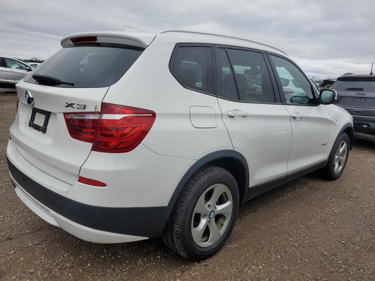 2011 BMW X3 VIN 5UXWX5C59BL712579 Copart auction photo, front end / minor dent/scratches damage thumbnail 3