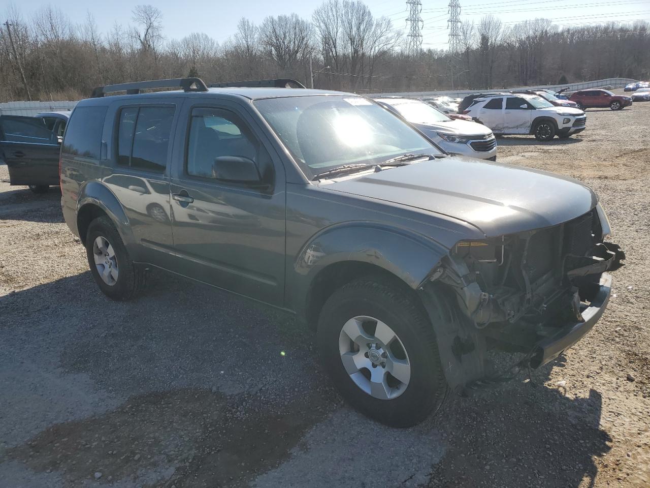2008 Nissan Pathfinder VIN 5N1AR18B28C610378 Copart auction photo, front end damage thumbnail 4