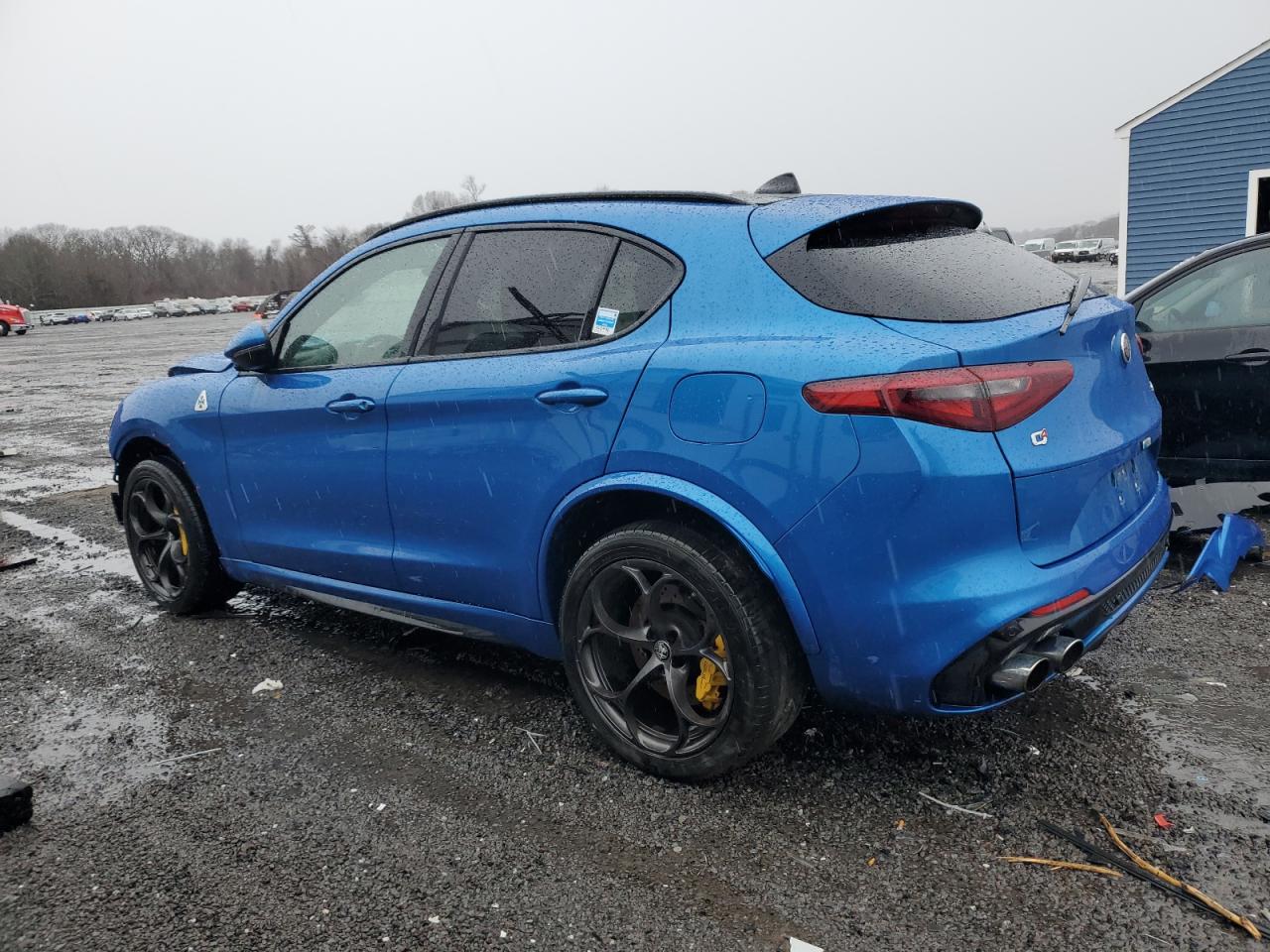 2020 Alfa Romeo Stelvio VIN ZASPAKEV4L7C84005 Copart auction photo, front end damage thumbnail 2