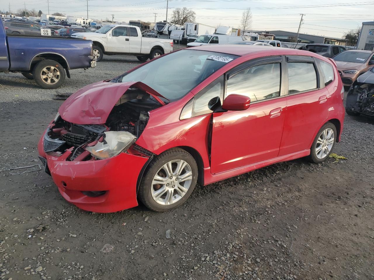 2009 Honda Fit VIN JHMGE87639S046298