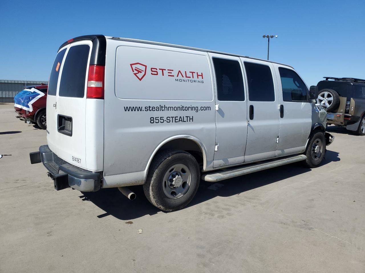 2018 Chevrolet Express VIN 1GCWGAFG5J1903904 Copart auction photo, front end damage thumbnail 3