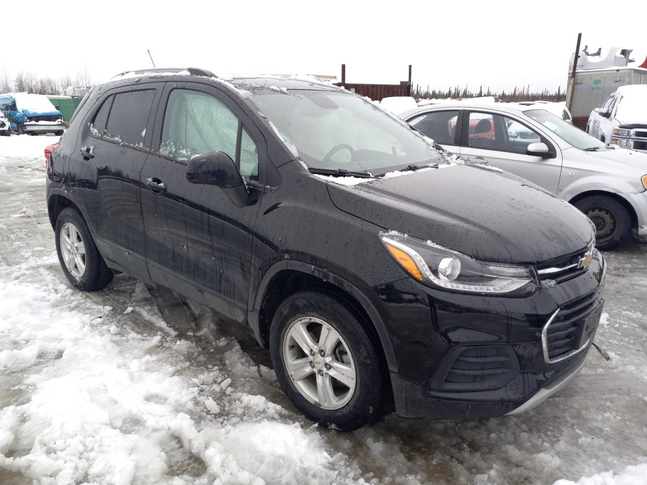 2021 Chevrolet Trax VIN KL7CJPSB9MB316666 Copart auction photo, side damage thumbnail 4