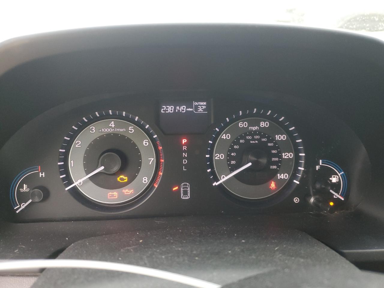 2012 Honda Odyssey VIN 5FNRL5H6XCB070437 Copart auction photo, front end damage thumbnail 9