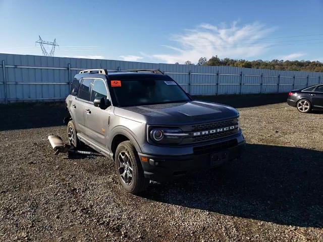 2021 Ford Bronco VIN 3FMCR9D90MRA56845 Copart auction photo, rear end damage thumbnail 12