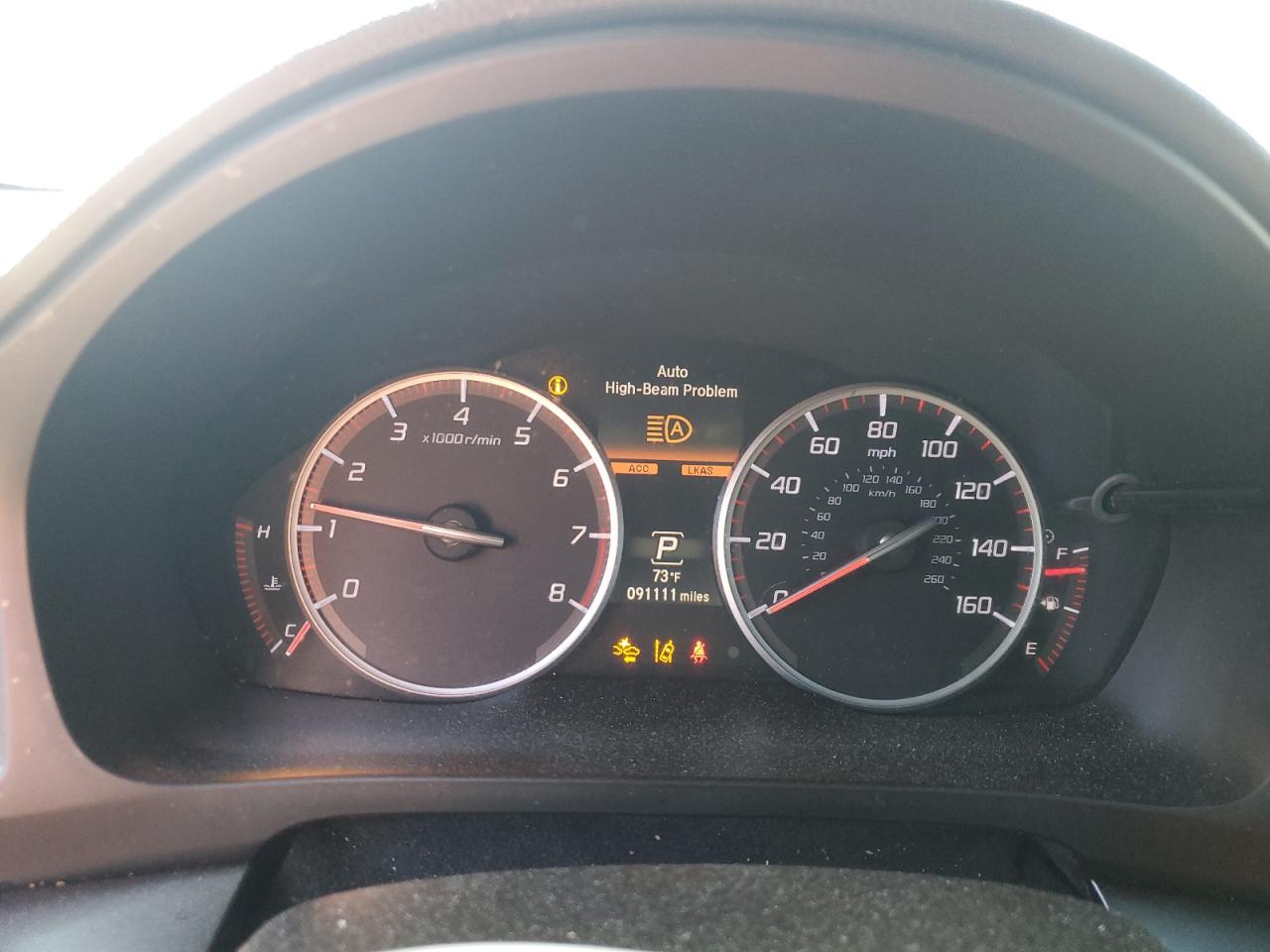 2019 Acura ILX VIN 19UDE2F88KA002945 Copart auction photo, rear end damage thumbnail 9