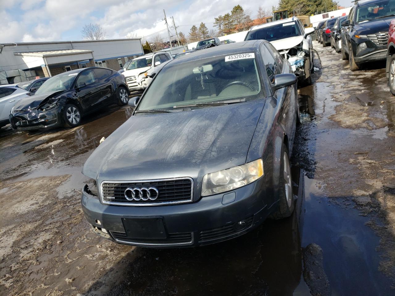 2005 Audi A4 VIN WAULC68E95A106470 Copart auction photo, front end / side damage thumbnail 5