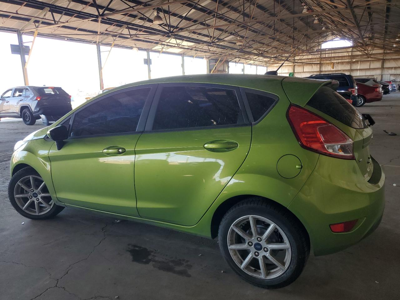 2018 Ford Fiesta VIN 3FADP4EJXJM146836 Copart auction photo, front end damage thumbnail 2
