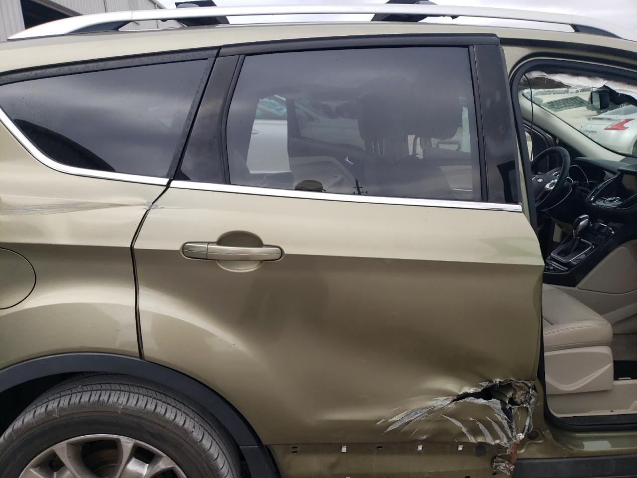 2014 Ford Escape VIN 1FMCU9J97EUA98586 Copart auction photo, all over damage thumbnail 11