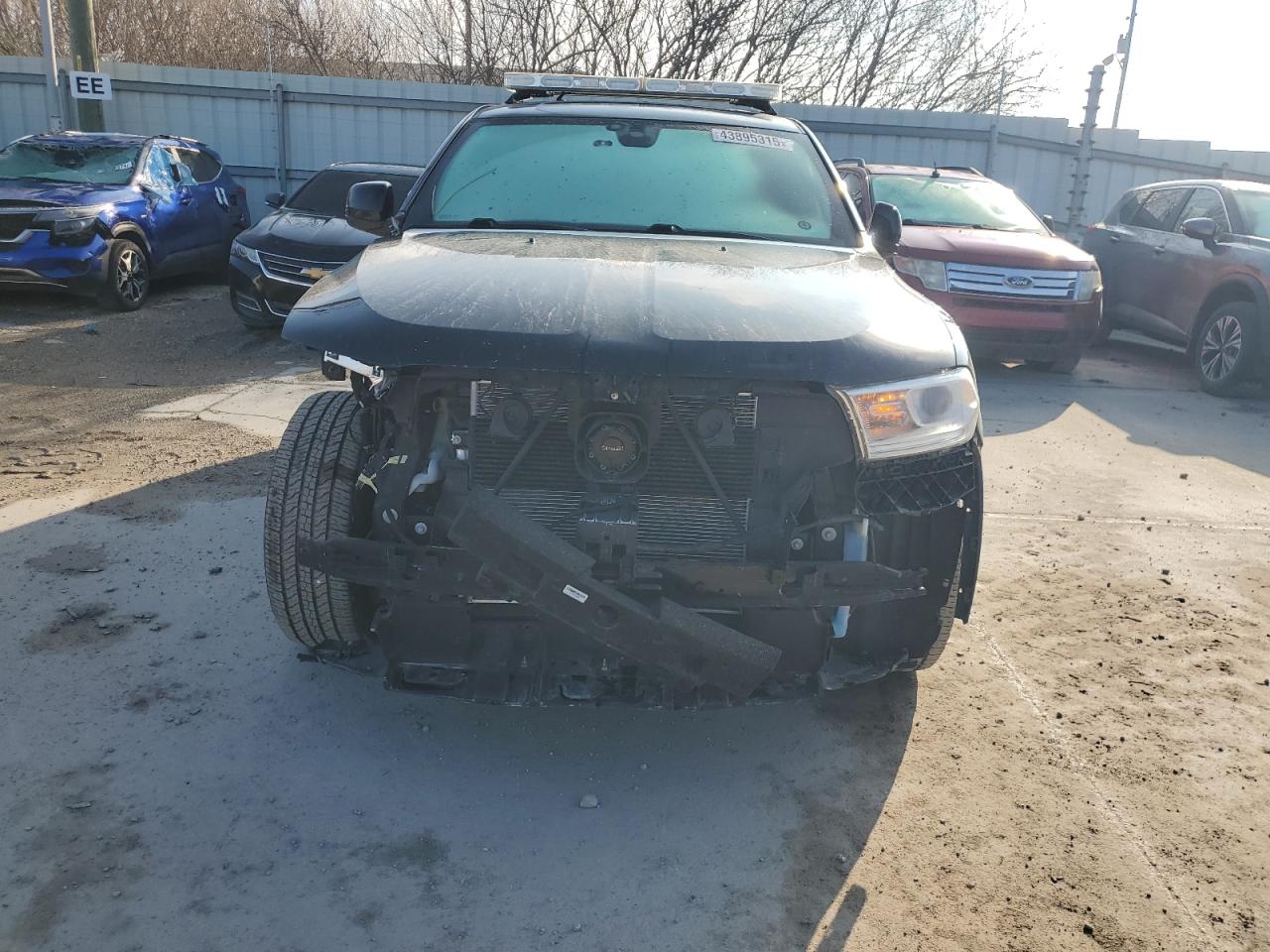 2020 Dodge Durango VIN 1C4SDJFT2LC432001 Copart auction photo, front end / minor dent/scratches damage thumbnail 5