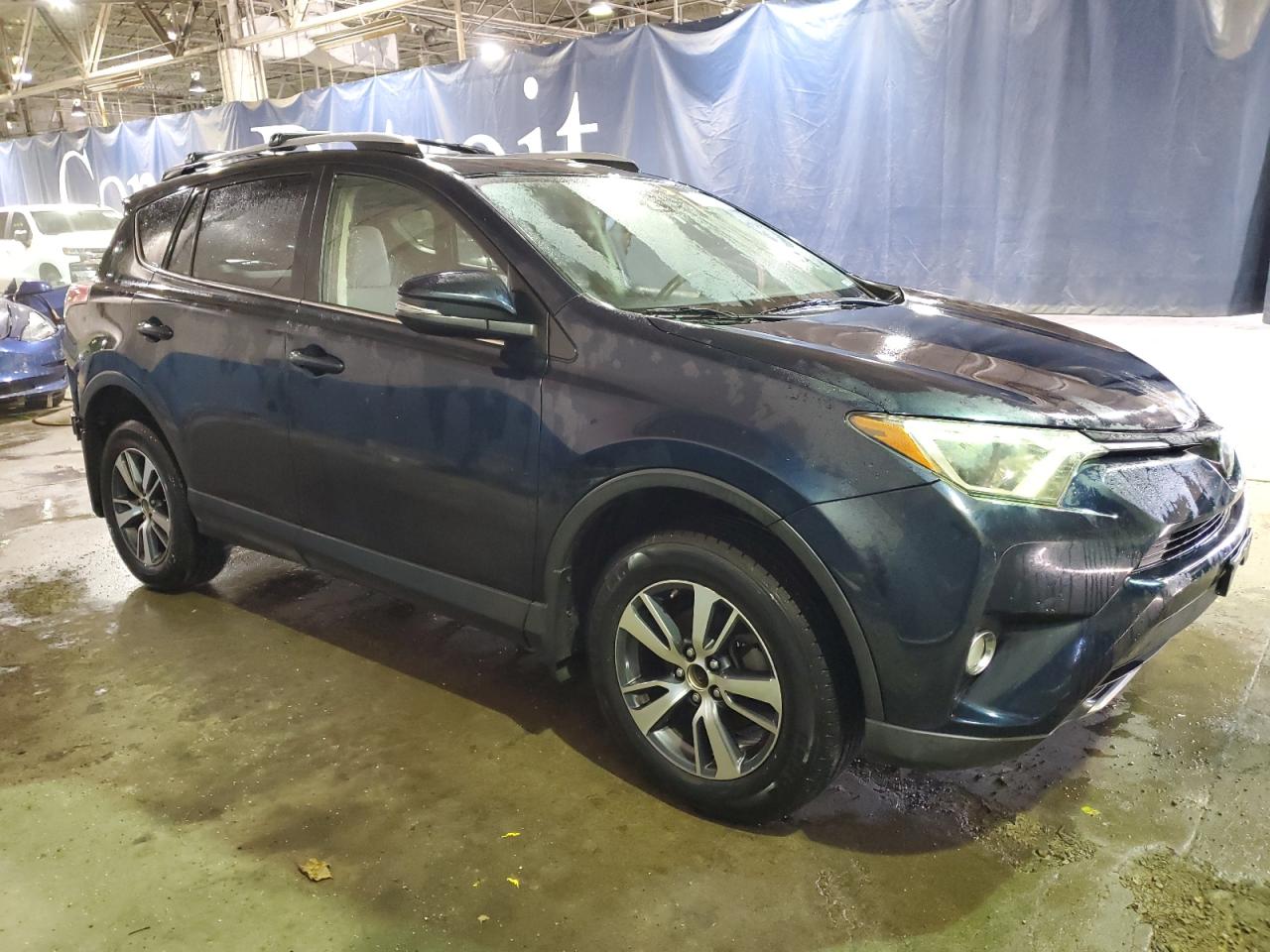 2018 Toyota RAV 4 VIN JTMWFREV4JJ206922 Copart auction photo, rear end / mechanical damage thumbnail 4
