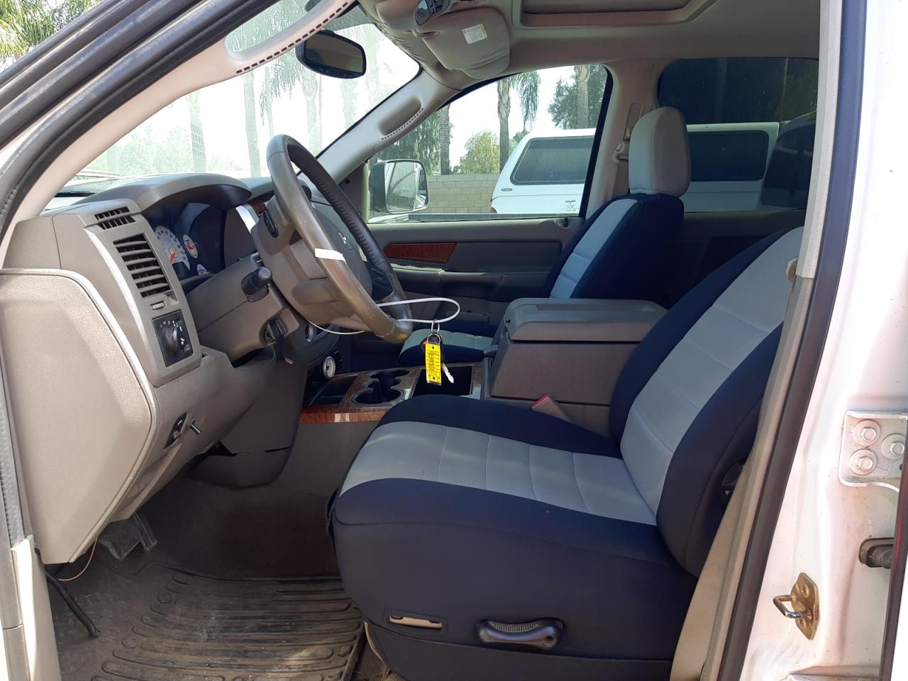 2006 Dodge RAM VIN 3D3MX48C46G261422 Copart auction photo, rear end damage thumbnail 7