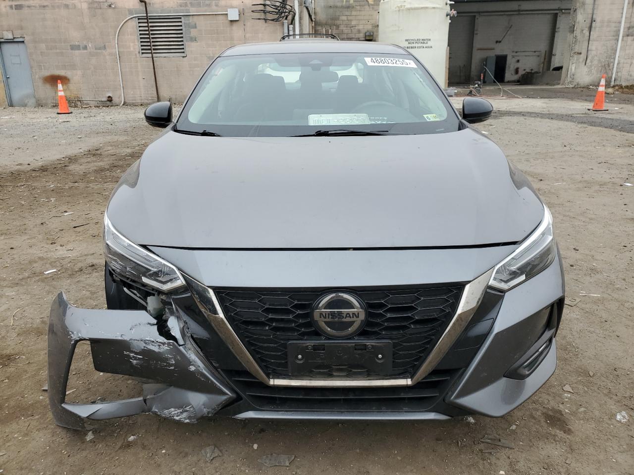 2021 Nissan Sentra VIN 3N1AB8DV5MY285974 Copart auction photo, front end / minor dent/scratches damage thumbnail 5