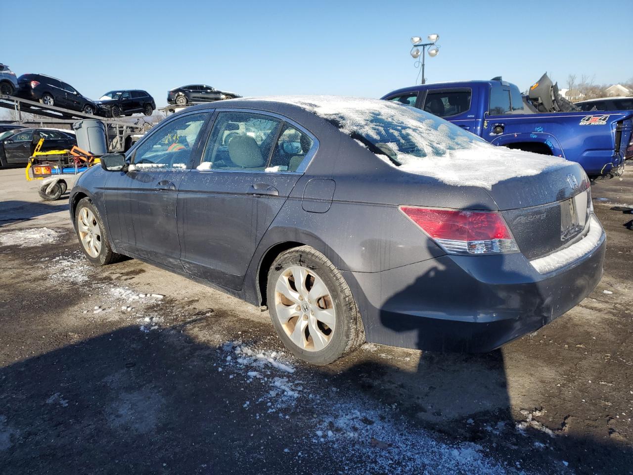 2010 Honda Accord VIN 1HGCP2F73AA074020 Copart auction photo, front end / side damage thumbnail 2