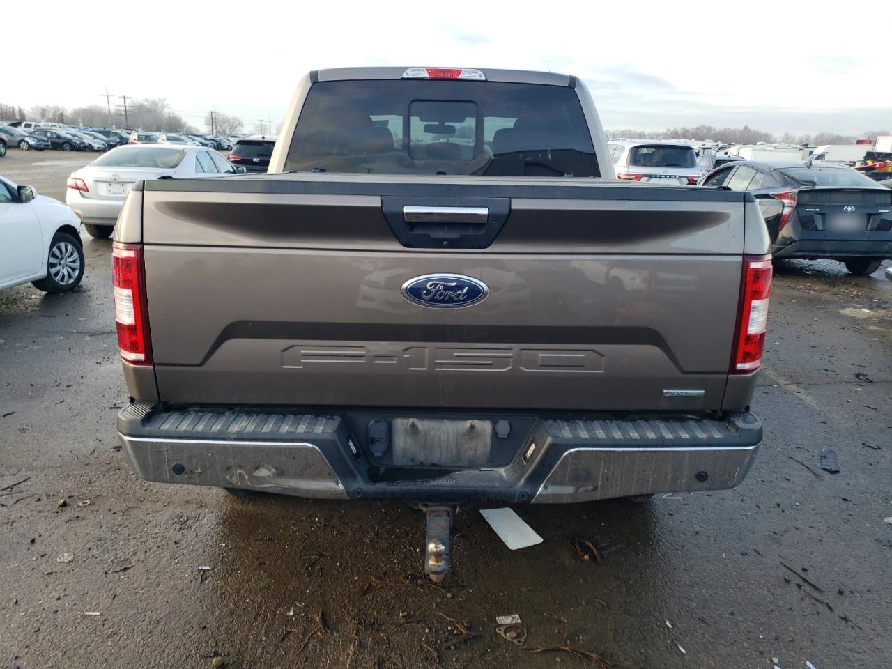 2018 Ford F-150 VIN 1FTEW1EG3JKF80043 Copart auction photo, side damage thumbnail 6