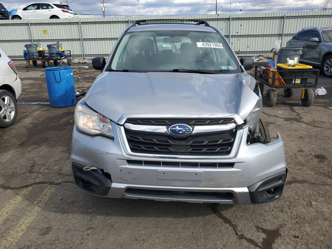 2017 Subaru Forester VIN JF2SJABC0HH534228 Copart auction photo, front end / rear end damage thumbnail 5