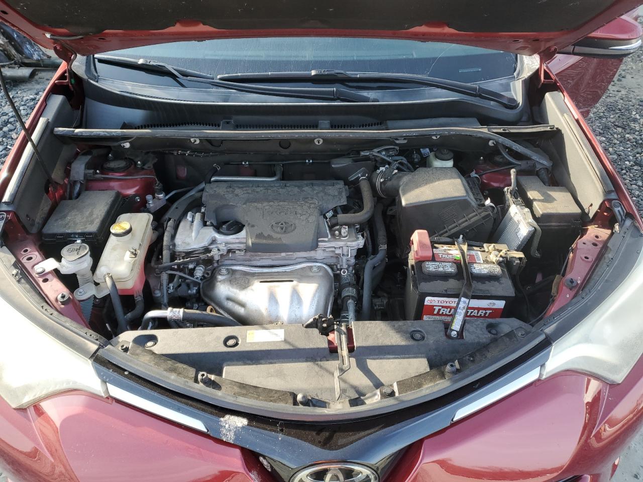 2018 Toyota RAV 4 VIN 2T3WFREV0JW468535 Copart auction photo, side damage thumbnail 13