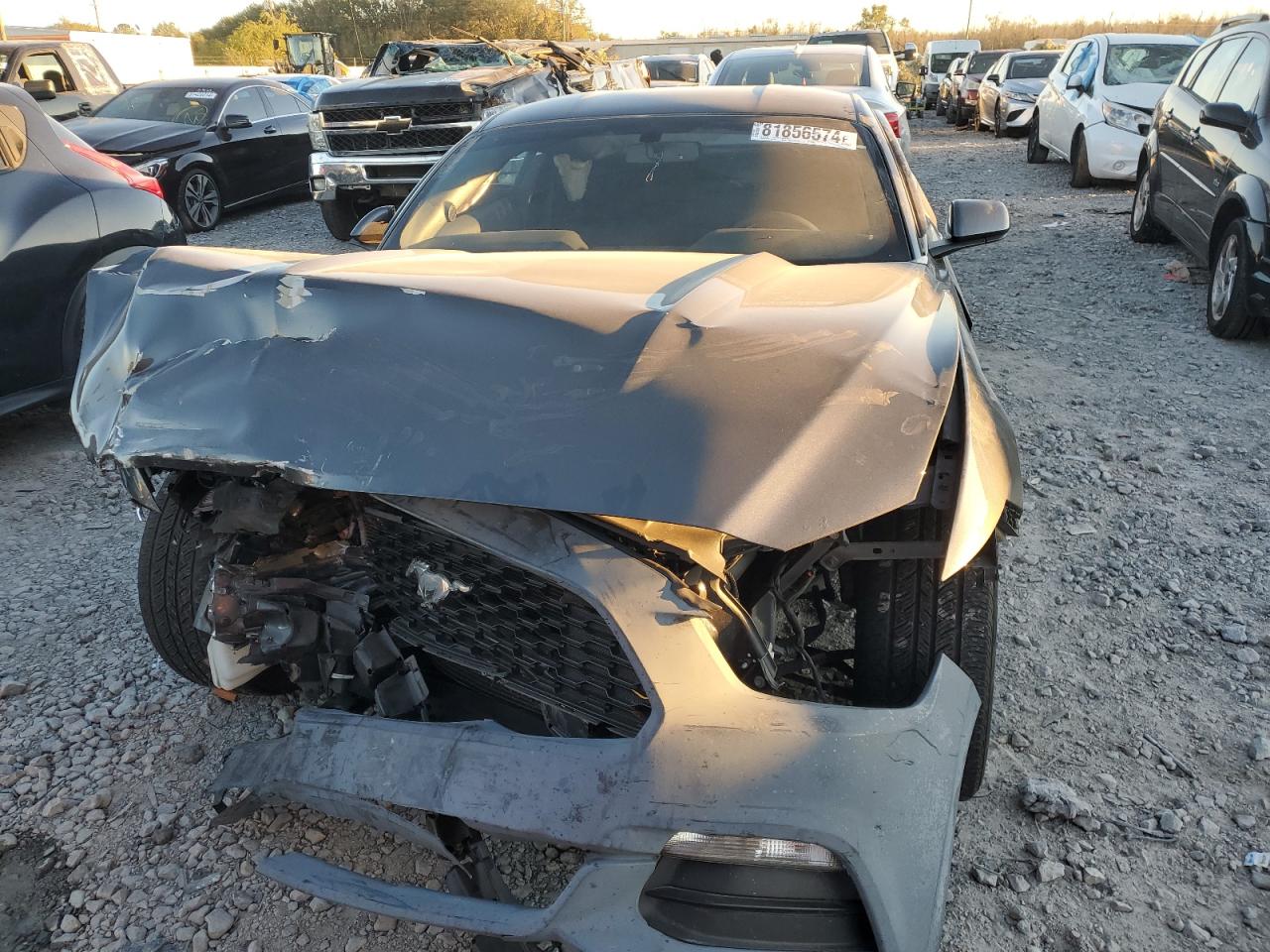 2017 Ford Mustang VIN 1FA6P8AM3H5328409 Copart auction photo, front end damage thumbnail 5