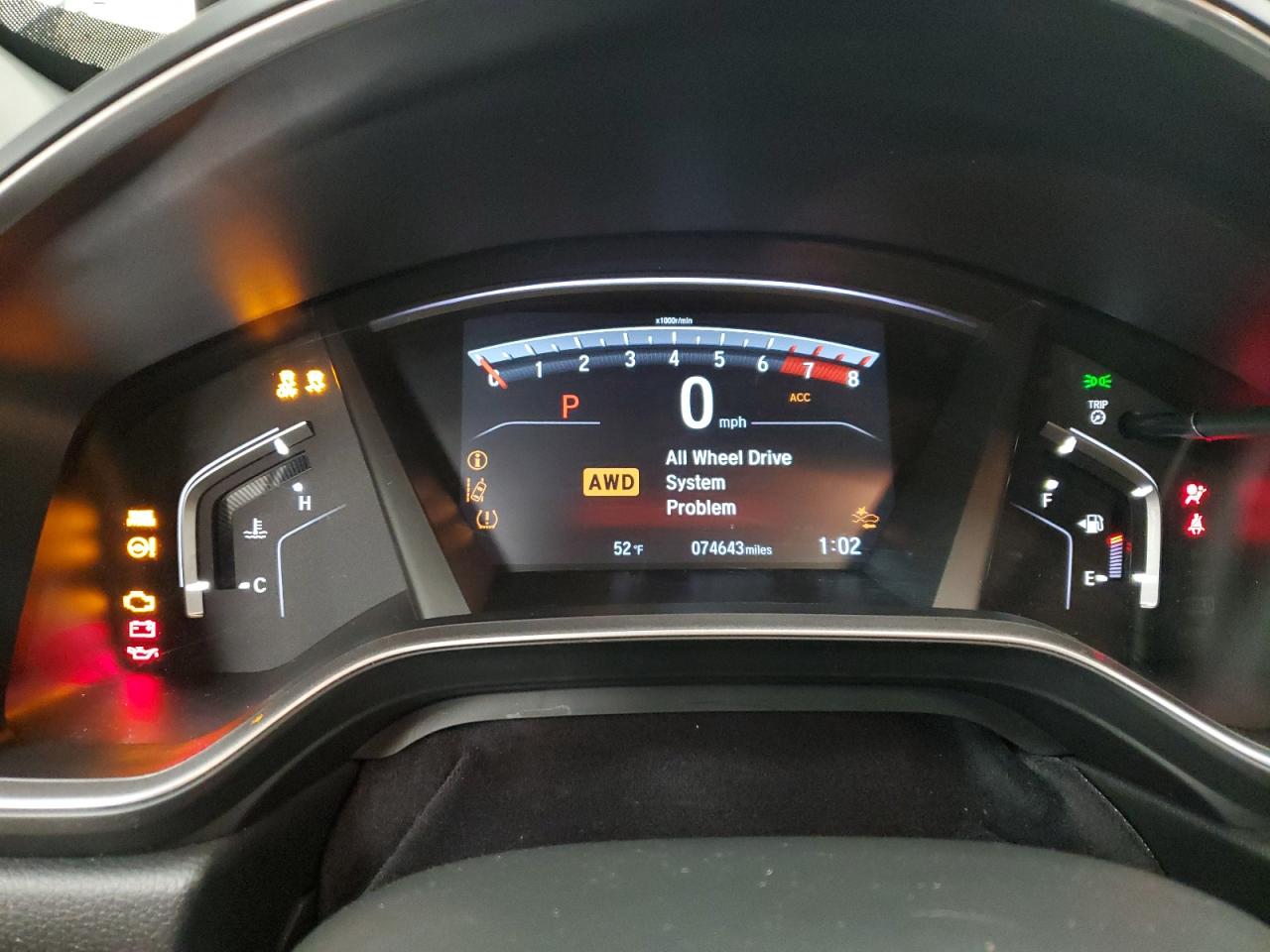 2020 Honda CR-V VIN 2HKRW2H51LH600907 Copart auction photo, front end / minor dent/scratches damage thumbnail 9