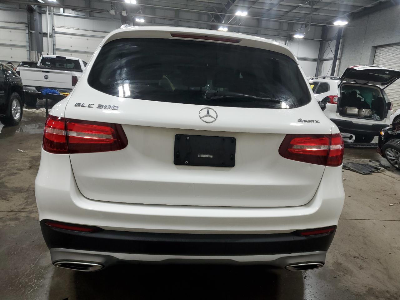 2018 Mercedes-Benz GLC VIN WDC0G4KB6JV015442 Copart auction photo, front end damage thumbnail 6