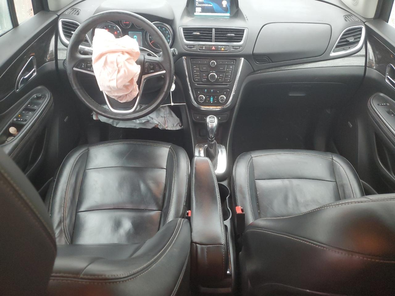 2014 Buick Encore VIN KL4CJDSB3EB655341 Copart auction photo, front end / undercarriage damage thumbnail 8