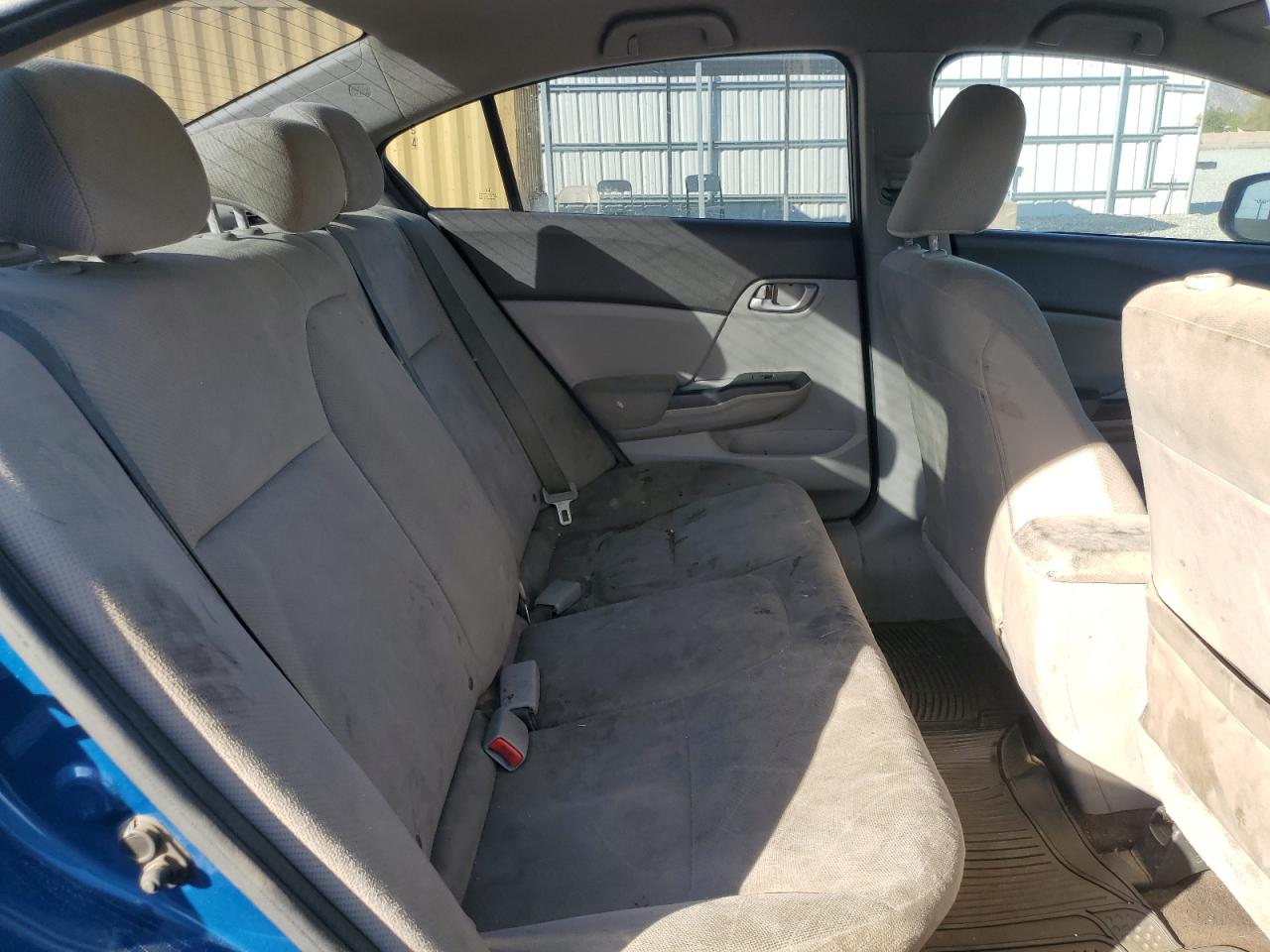 2012 Honda Civic VIN 2HGFB2F5XCH578983 Copart auction photo, rear end / front end damage thumbnail 10