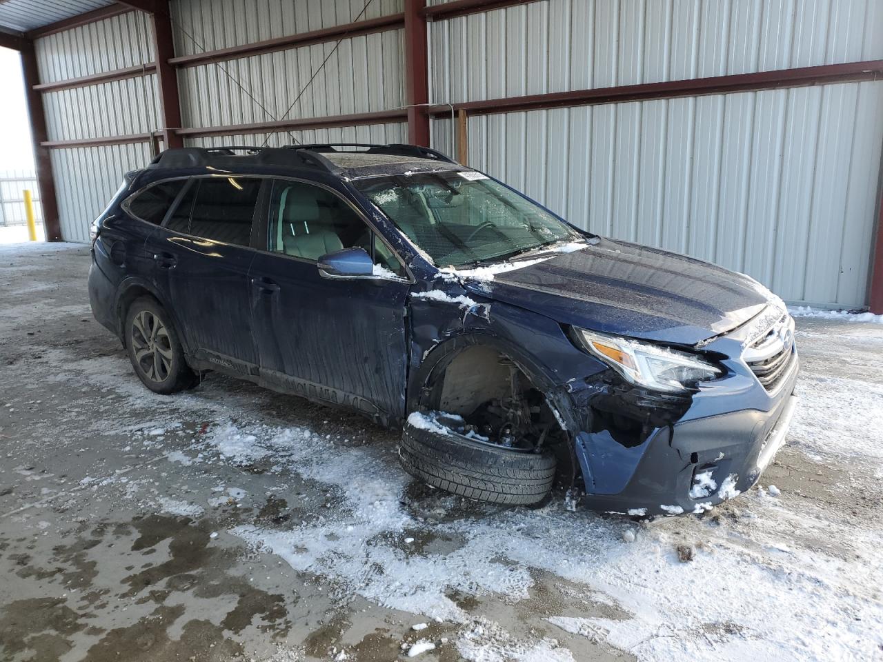 2020 Subaru Outback VIN 4S4BTANC4L3128619 Copart auction photo, front end / minor dent/scratches damage thumbnail 4