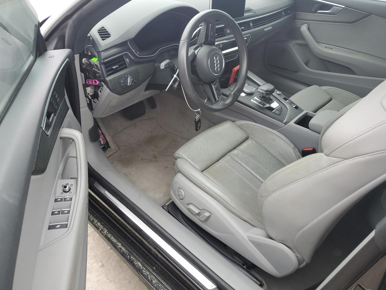 2018 Audi A5 VIN WAUYNGF50JN015096 Copart auction photo, water/flood damage thumbnail 8