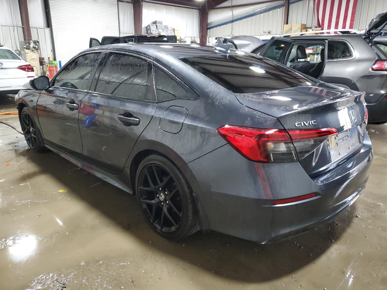 2022 Honda Civic VIN 2HGFE2F55NH507815 Copart auction photo, front end damage thumbnail 2