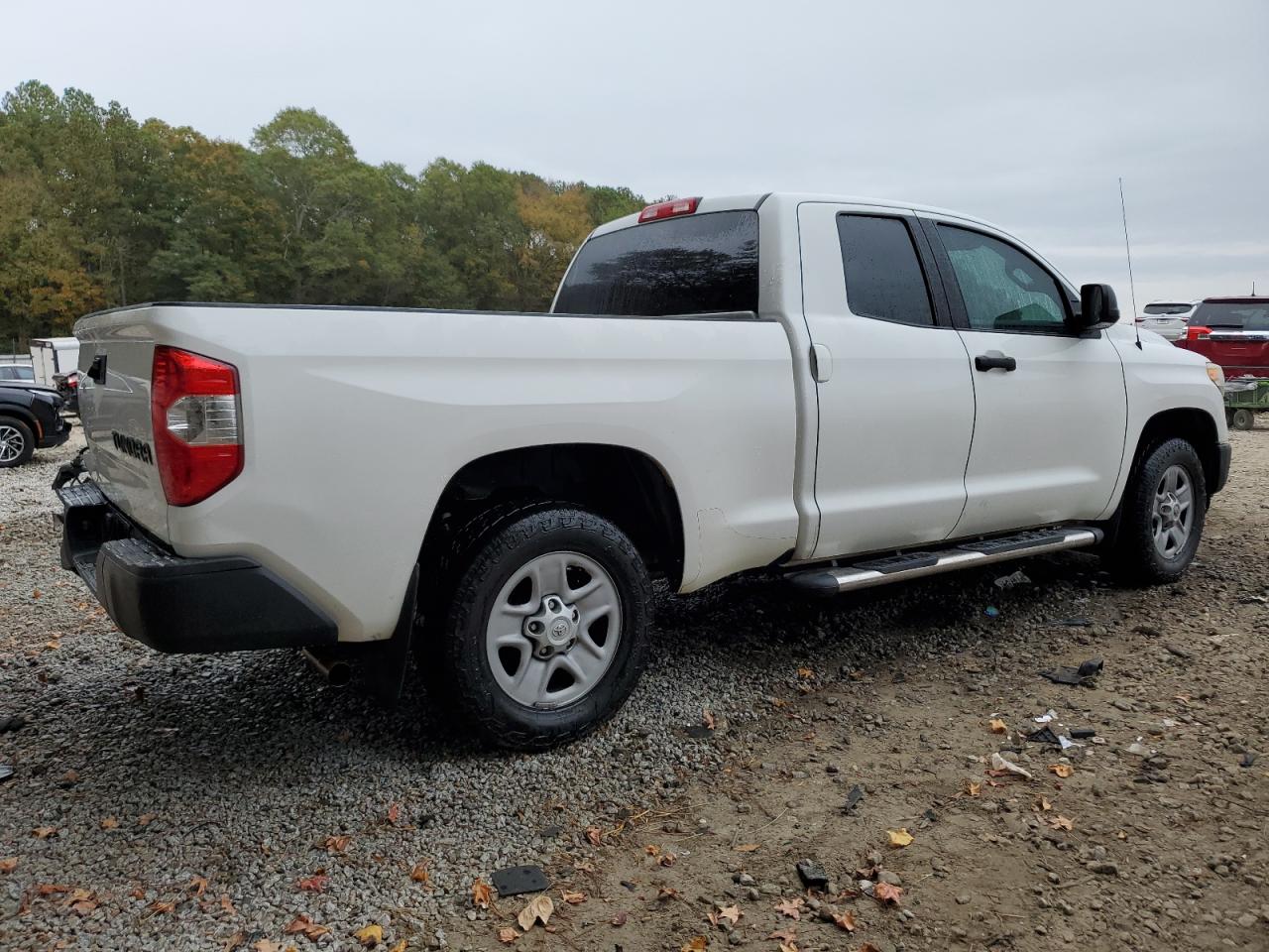 2014 Toyota Tundra VIN 5TFRU5F19EX030895 Copart auction photo, side / front end damage thumbnail 3