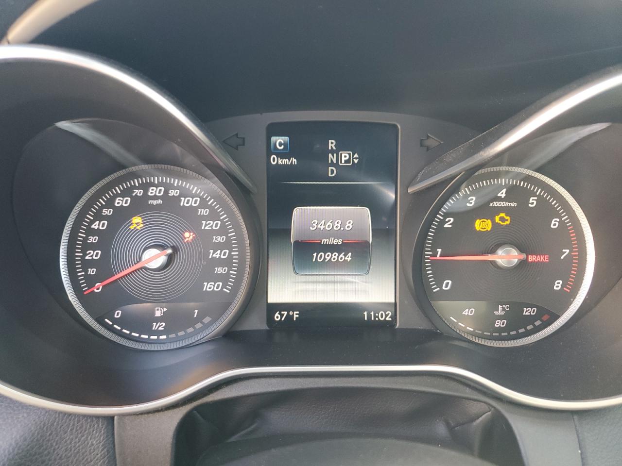 2015 Mercedes-Benz C-klasse VIN 55SWF4KB4FU007587 Copart auction photo, rear end damage thumbnail 9