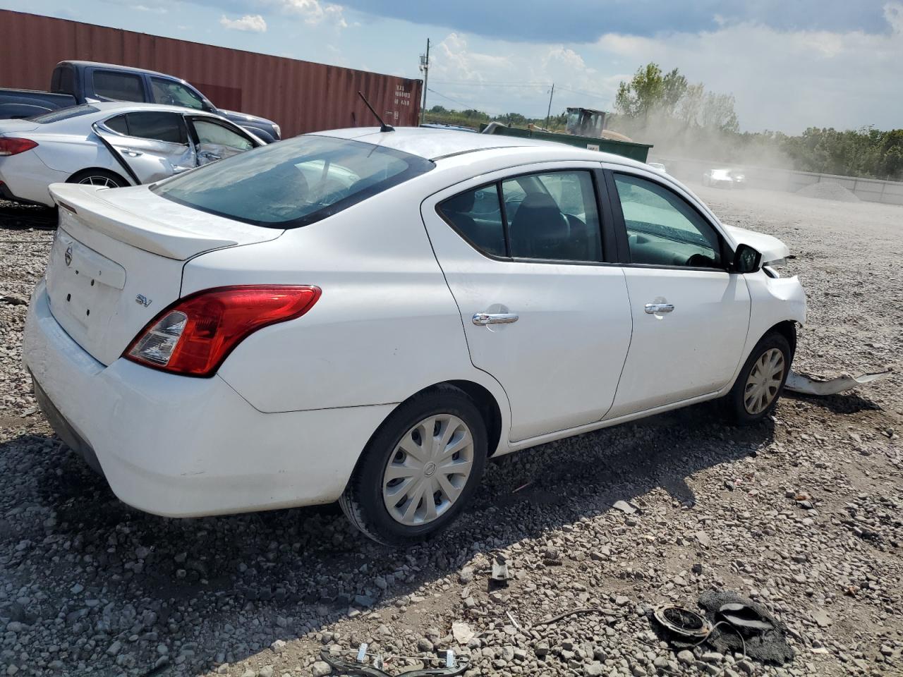 2018 Nissan Versa VIN 3N1CN7AP4JK396904 Copart auction photo, front end damage thumbnail 3