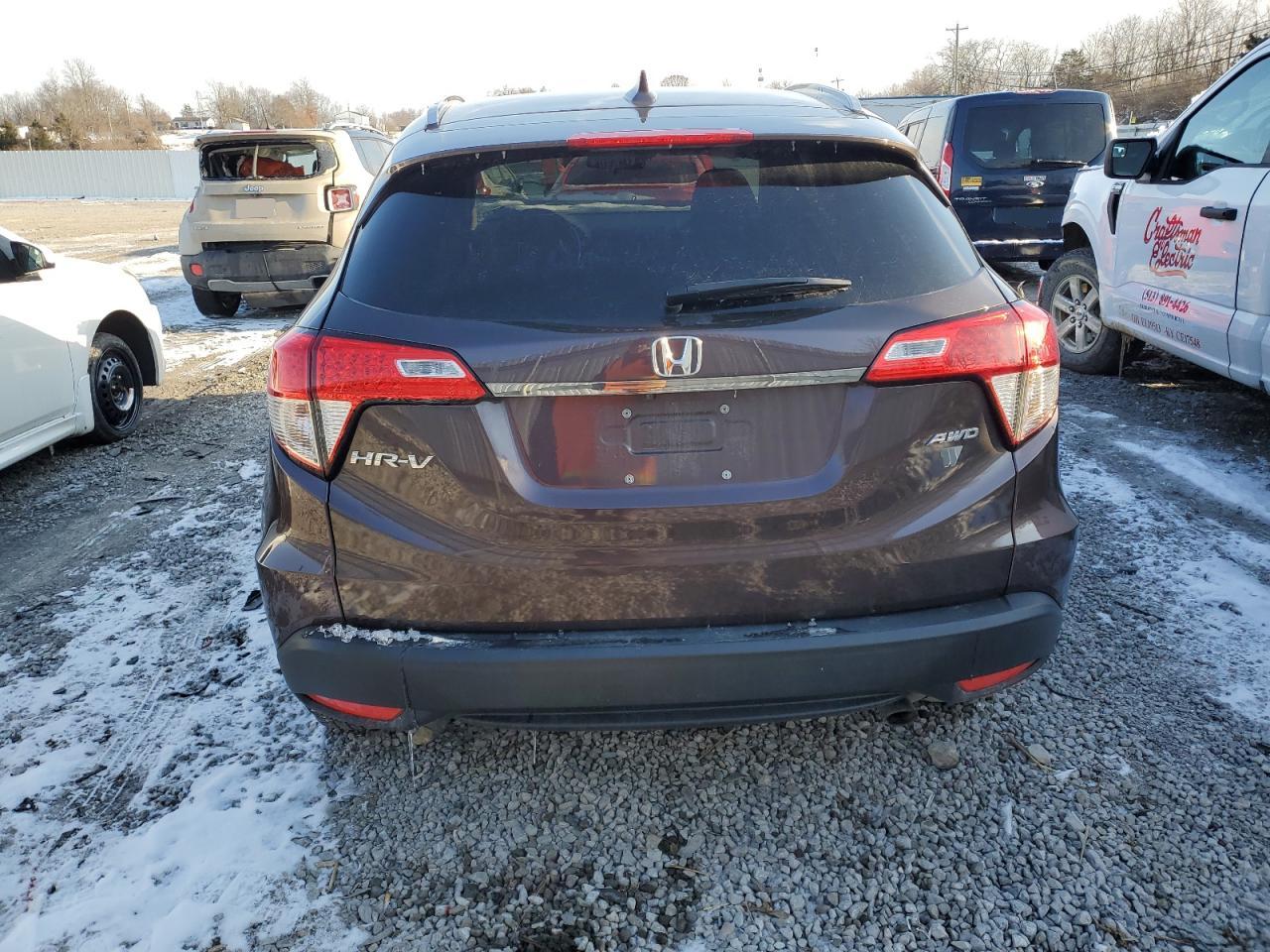 2022 Honda HR-V VIN 3CZRU6H56NM730301 Copart auction photo, front end damage thumbnail 6