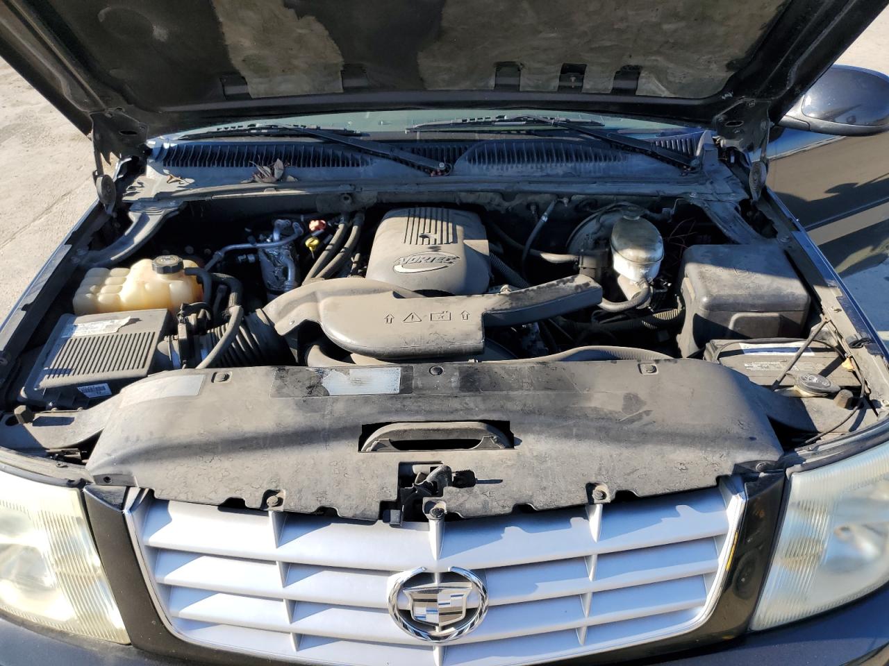 2003 Cadillac Escalade VIN 1GYEC63T43R157689 Copart auction photo, side damage thumbnail 12