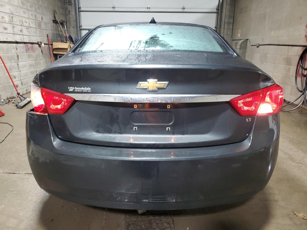 2014 Chevrolet Impala VIN 2G1125S31E9295103 Copart auction photo, rear end damage thumbnail 6