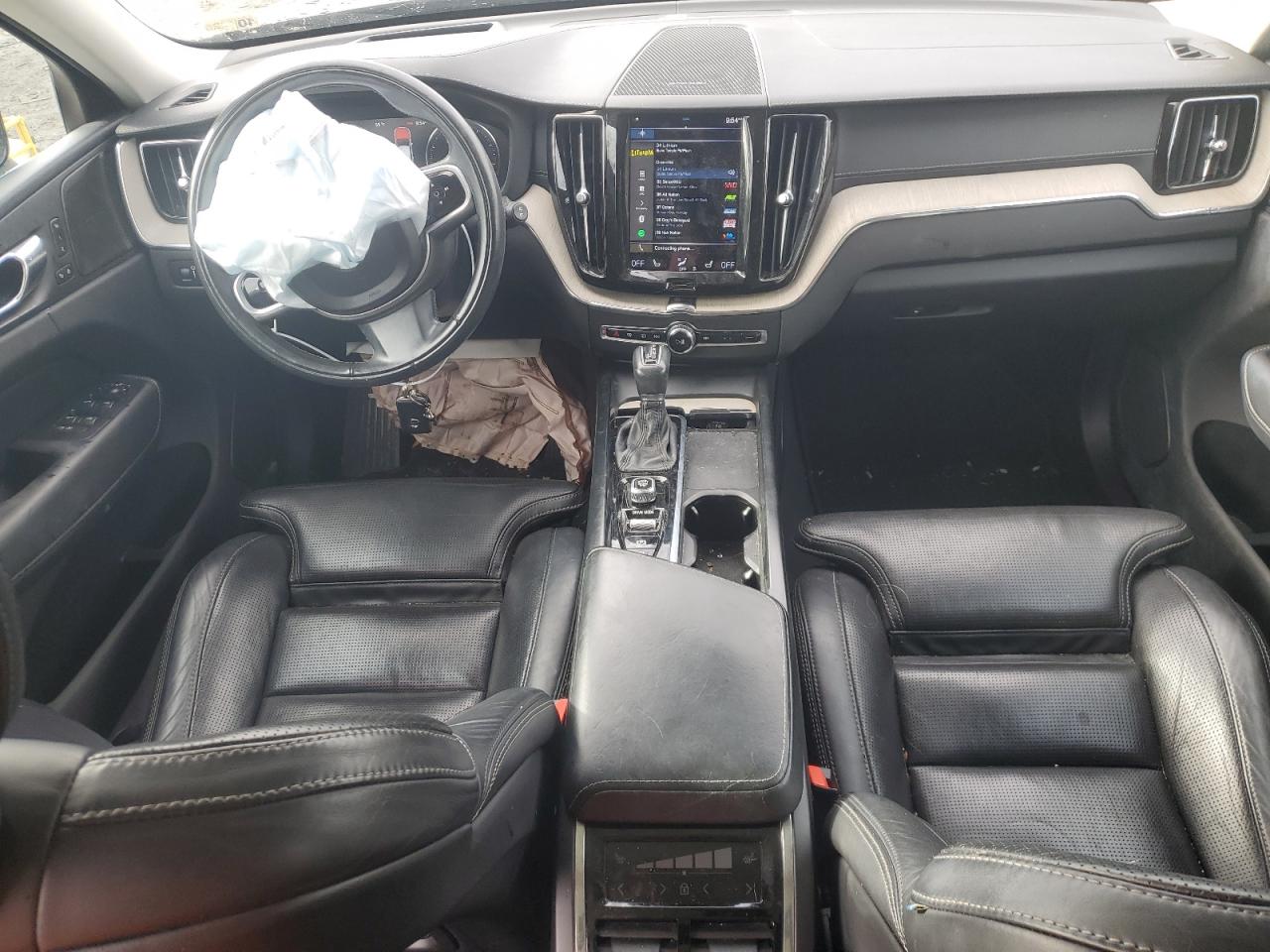 2021 Volvo XC60 VIN YV4102RL6M1685468 Copart auction photo, front end damage thumbnail 8
