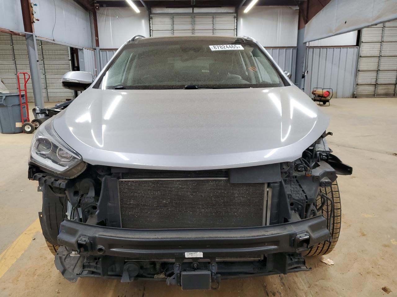 2017 Hyundai Santa Fe VIN KM8SR4HF8HU183436 Copart auction photo, all over / rejected repair damage thumbnail 5